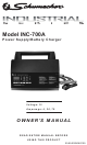 Schumacher Electric 00-99-000906 Owner's Manual
