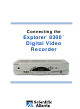 Scientific Atlanta Explorer 8300 Connecting Manual