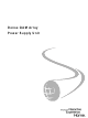 Scientific Atlanta Power Supply Unit Owner's Manual