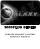 Scytek Electronic Galaxy 3000Plus Series Product Manual