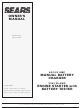 Sears 200.71450 Owner's Manual