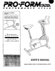 ProForm 831.28822 User Manual