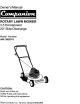 COMPANION 944.36201 Owner's Manual