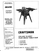 Craftsman 113.241591 Owner's Manual