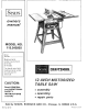 Craftsman 113.242502 Owner's Manual
