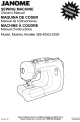 Janome 385.4052LX200 Owner's Manual