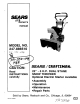 Craftsman 247 886510 Owner's Manual