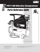 Senco Electric Compressor PC1130 Parts Reference Manual