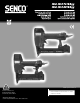 Senco SLS18MG Operating Instructions Manual