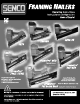 Senco FramePro 600 Operating Instructions Manual