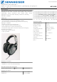 Sennheiser 4484 Specification Sheet