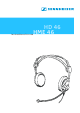 Sennheiser HD HME 46 Instructions For Use Manual