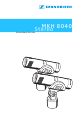 Sennheiser MKH 8000 Instructions For Use Manual