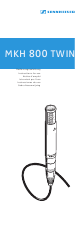 Sennheiser MKH-800 Instructions For Use Manual