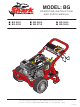 Shark BG-2527 Operating Instructions And Parts Manual