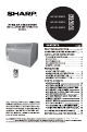 Sharp 2020215A0343 Installation And Operation Manual