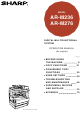 Sharp AR-M236 Copier Manual