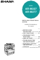 Sharp AR-M237 Copier Manual