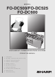 Sharp FOD-C525 Networking Manual