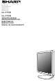 Sharp LL-171A LL-171G Operation Manual