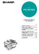Sharp FO-DC550 Facsimile Operation Manual