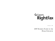 Captaris RightFax 2.5 Manual