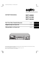 Sanyo SRT-8040 Instruction Manual