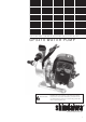 Shindaiwa 6850-9430 Owner's/Operator's Manual