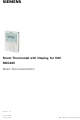 Siemens RDG400 Basic Documentation