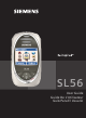Siemens SL56 User Manual