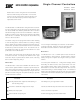 Sierra Monitor Corporation 4001 Specification Sheet