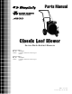 Simplicity 1694500 Parts Manual