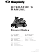 Simplicity 1692544 Operator's Manual