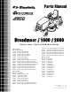 Simplicity 1600 Series Parts Manual