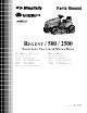 Simplicity 2500 Series Parts Manual