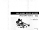 Deutz-Allis 3000 Series Operator's Manual