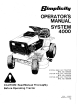 Simplicity System 4008 Operator's Manual