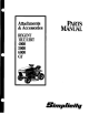 Simplicity Regent Parts Manual
