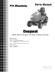 Simplicity Conquest 4WD Series Parts Manual