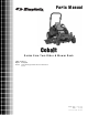 Simplicity Cobalt 5101602 Parts Manual