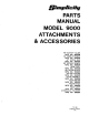 Simplicity 9000 Parts Manual