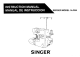 Singer Serger 14J334 Instruction Manual