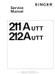 Singer 211AUTT Service Manual