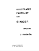 Singer 211U566A Illustrated Parts List