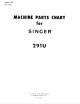 Singer 291U Parts List