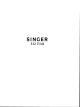 Singer 312 T141 Illustrated Parts List