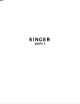 Singer 400W1 List Of Parts