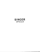 Singer 457G1 Parts List