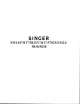 Singer 5825 Parts Manual