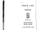 Singer 66-1 Parts List